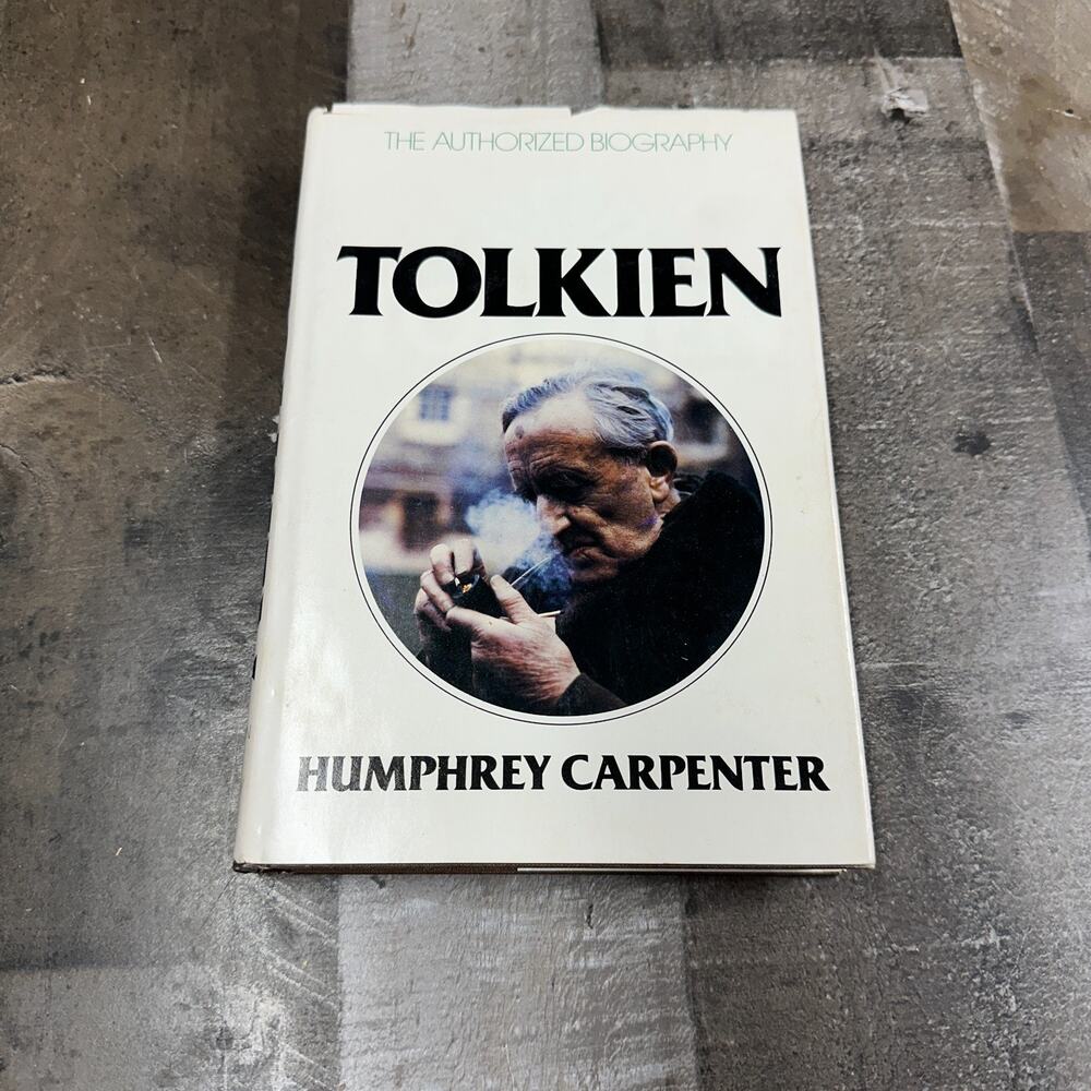 1977 TOLKIEN The Authorized Biography Humphrey Carpenter First Edition 2nd Print